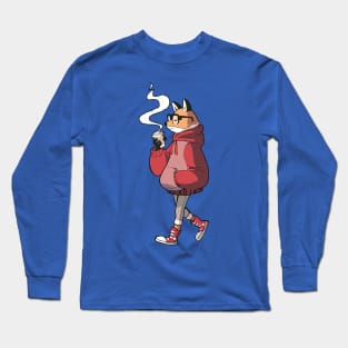 Coffee Fox Classic 2 Long Sleeve T-Shirt